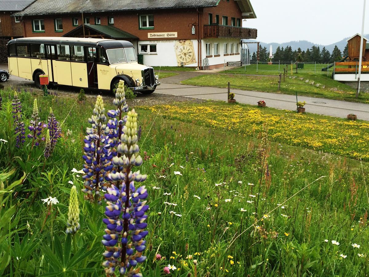 Berggasthof-Pension Todtnauer Hutte Фелдберг Екстериор снимка